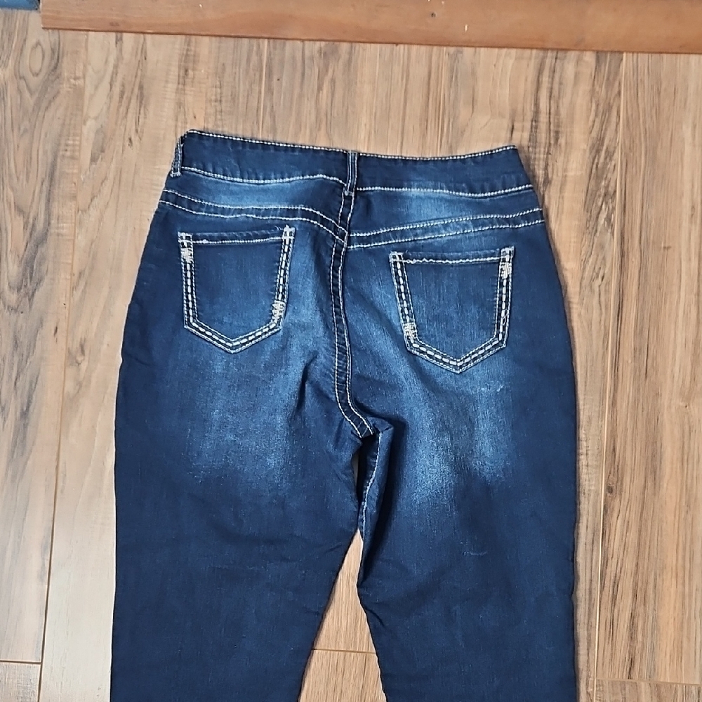 Maurices Women's High Rise Jeggings Denim Jeans Large - Picture 9 of 9